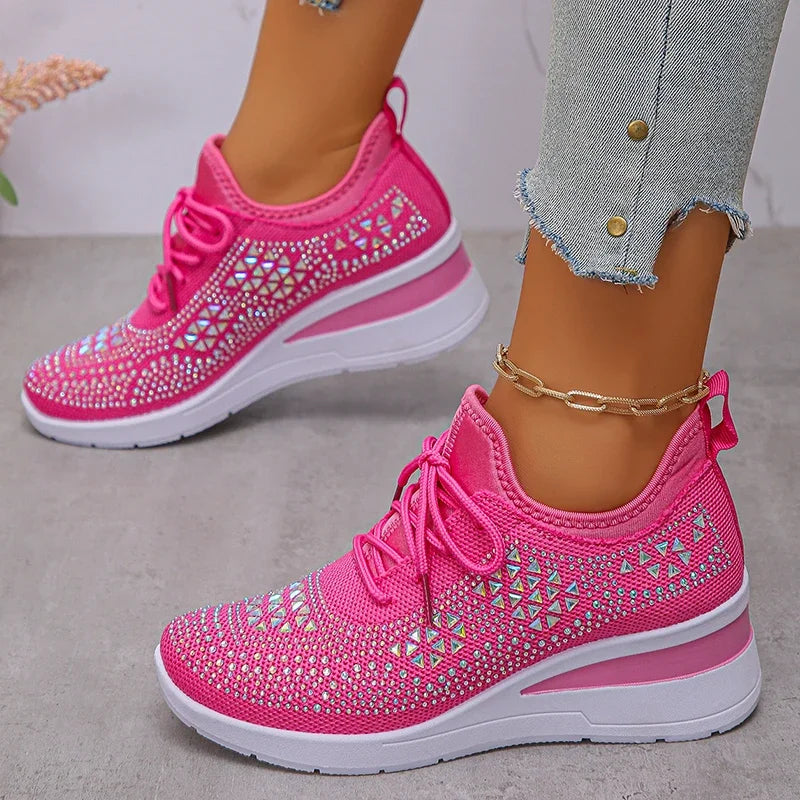 Luma Rhinestone Sneakers