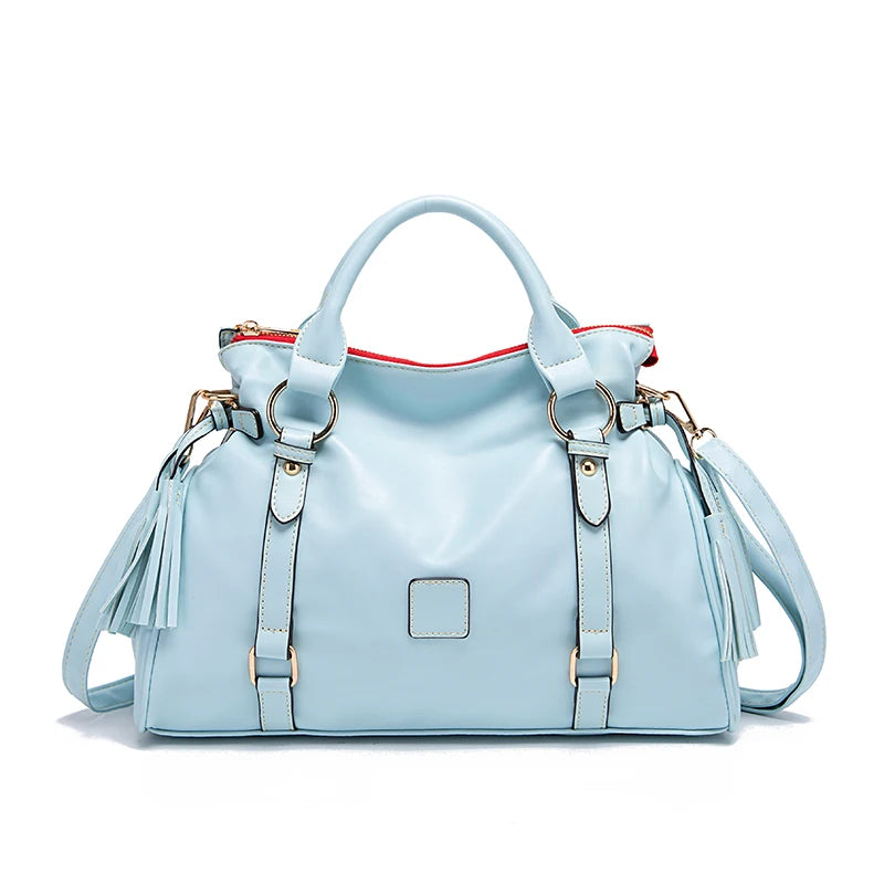 Milano Polished Leather Tote Bag