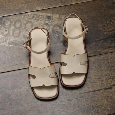 Elena Strap Sandals – Women’s Open-Toe Flat Slides