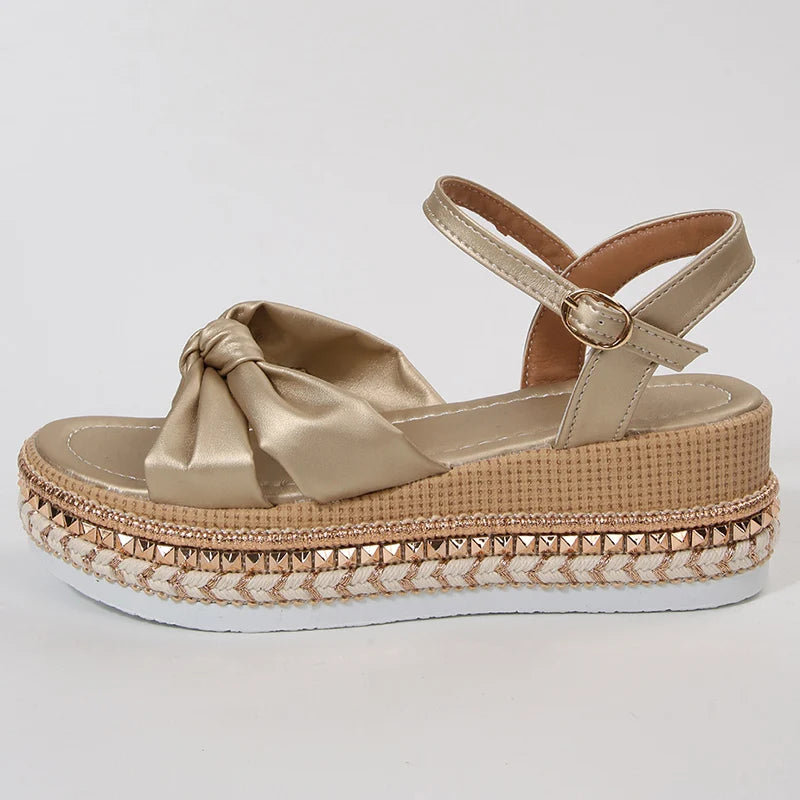 Serena Boho Wedge Sandals