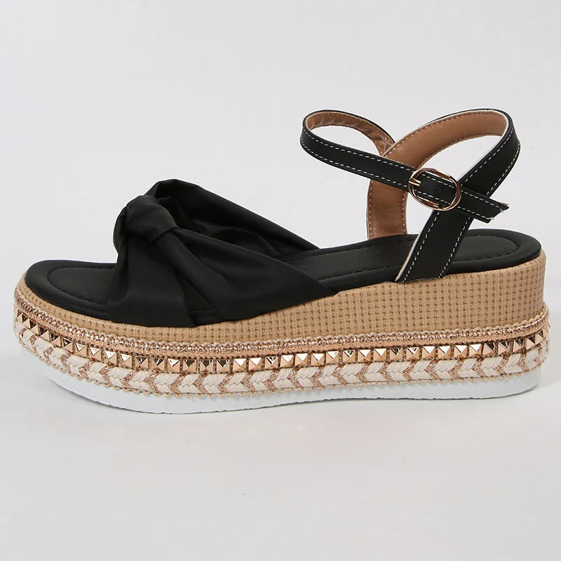 Serena Boho Wedge Sandals