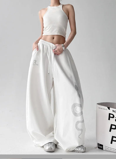 Raven Rhinestone Pants