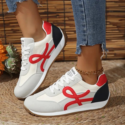 Lina Cross-Lace Sneakers