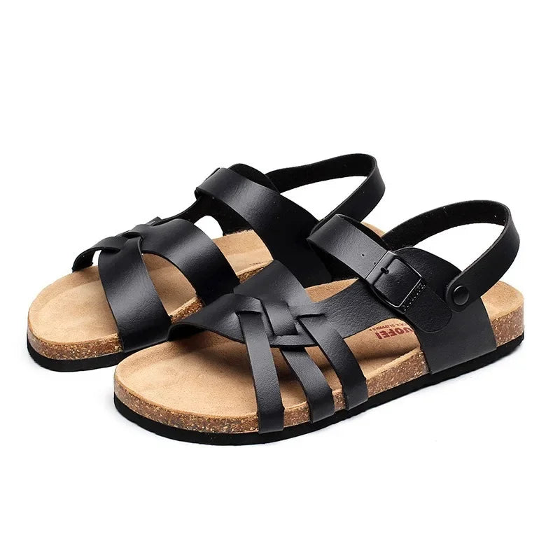 Sophia Cork Orthopedic Sandals – Women’s Dual-Wear Slip-Ons