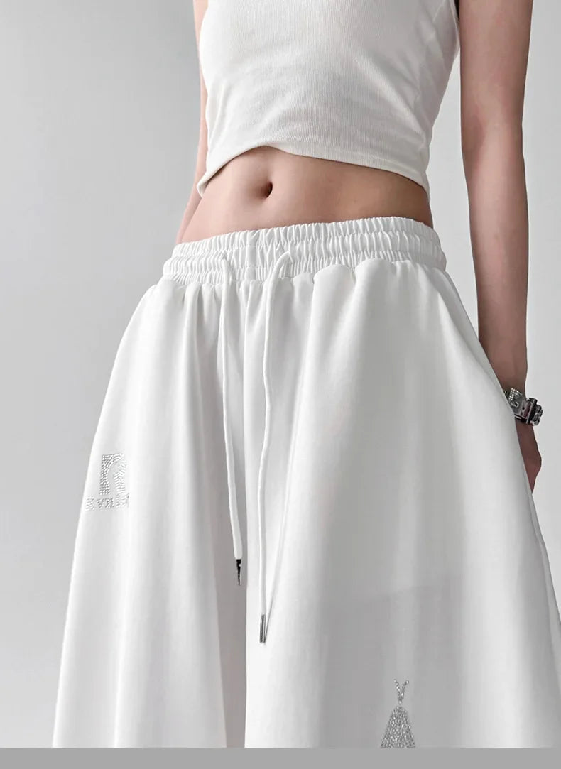 Raven Rhinestone Pants