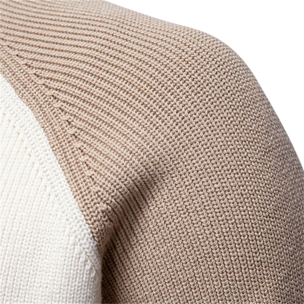 Nolan Cotton Mock Neck Sweater