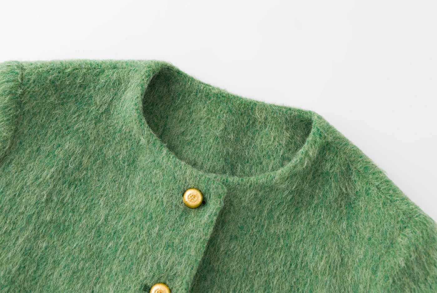 Élise French Wool Tweed Coat