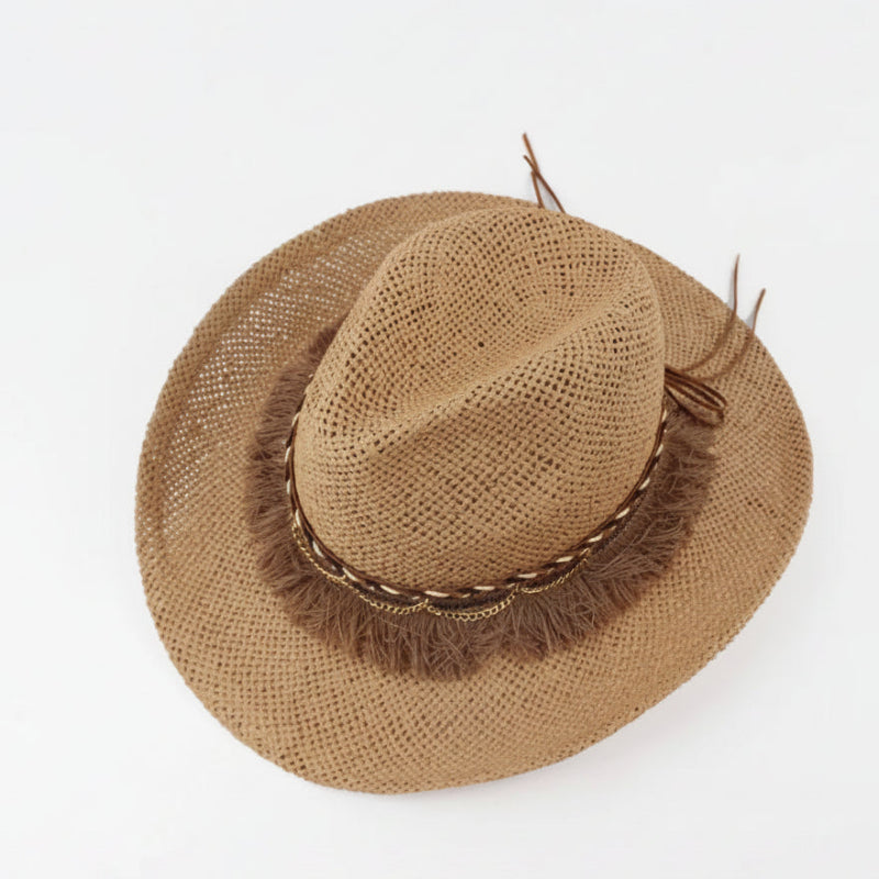 Fedora Straw Hat