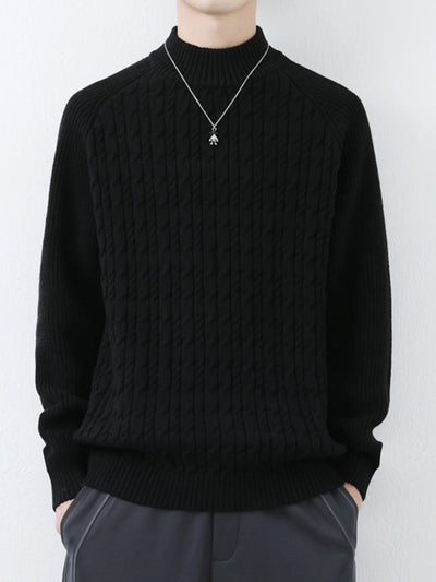 Matteo Premium Wool Textured Pullover
