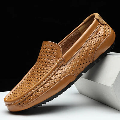 Enzo Italian Woven Loafers
