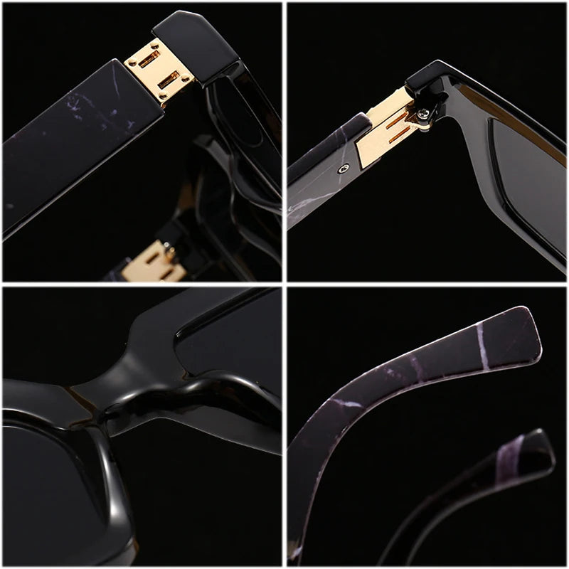 Vera Square Sunglasses – Candy Color Gradient Lenses