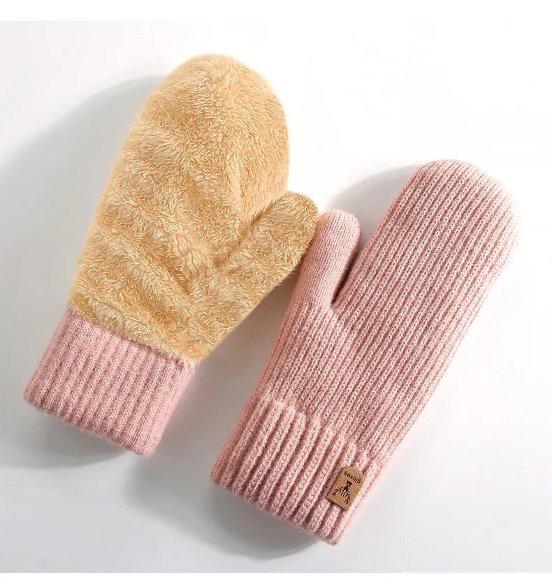 Thermal Knit Mittens