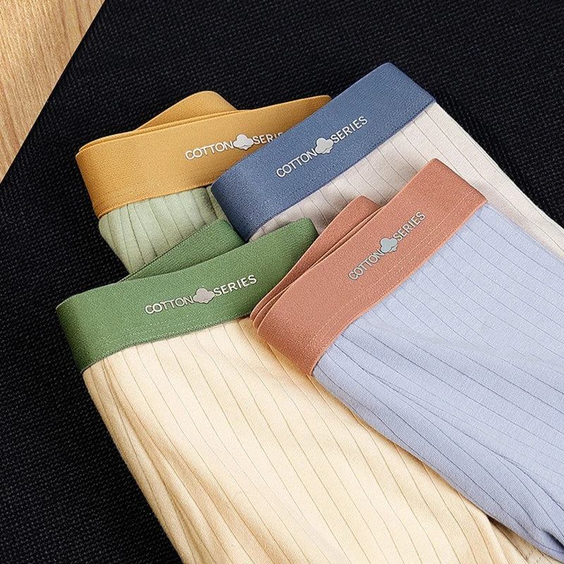 Noah Cotton Boxer Briefs – Skin-Friendly, Antibacterial Fit