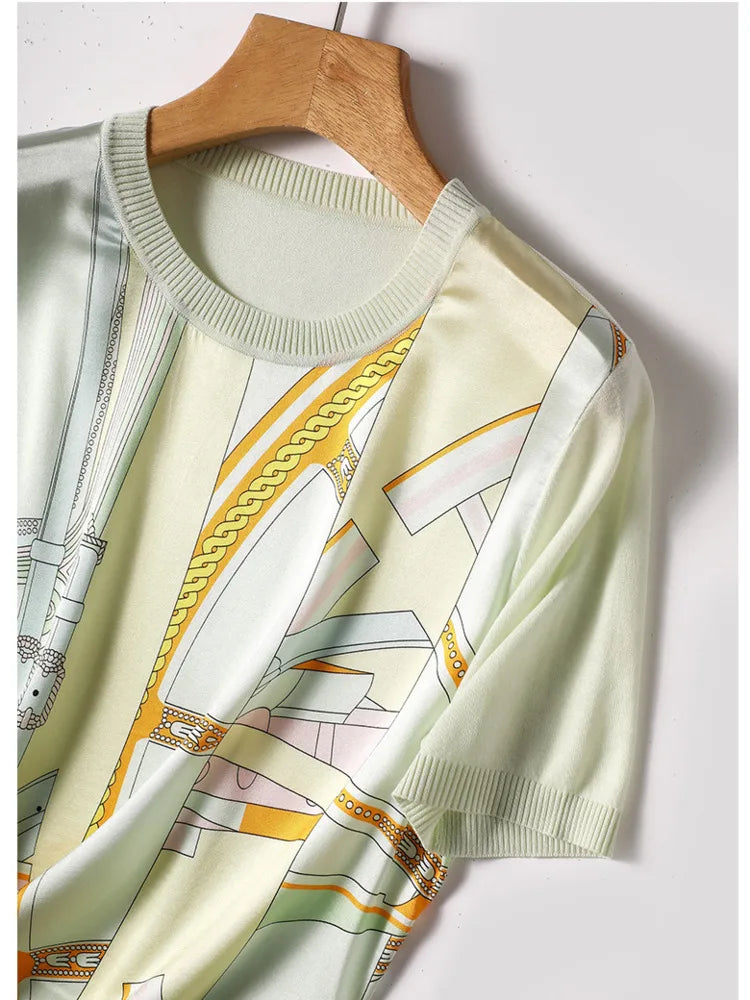 Stella Ice Silk Knit Top