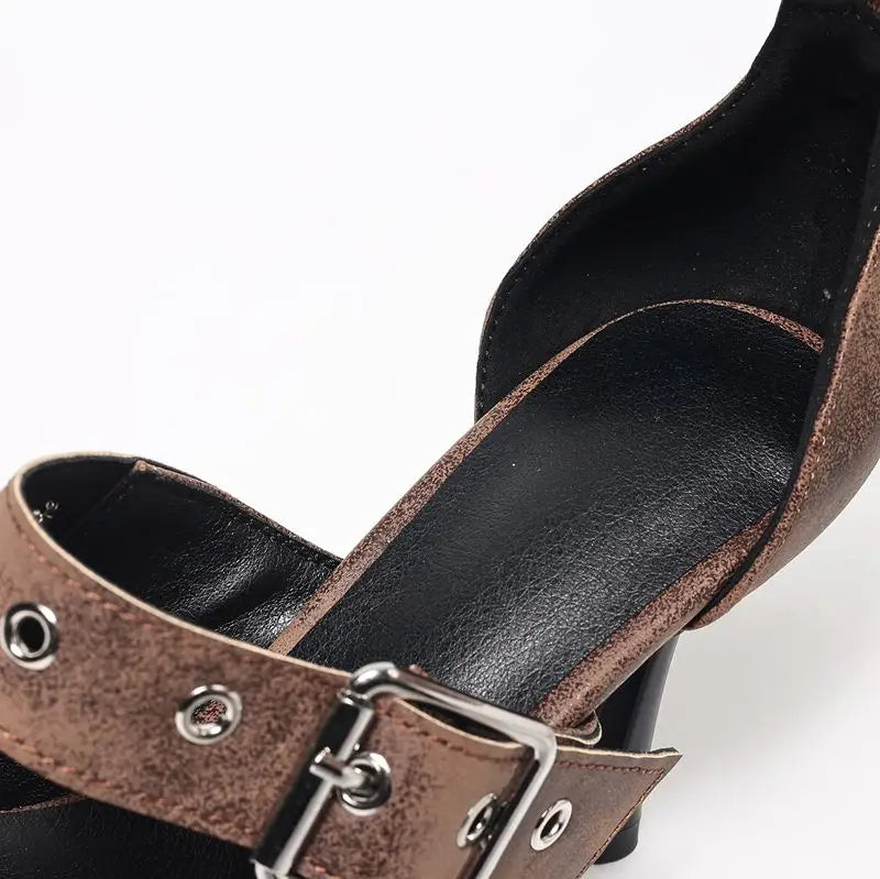 Alessia Strap Heel Stiletto Sandals