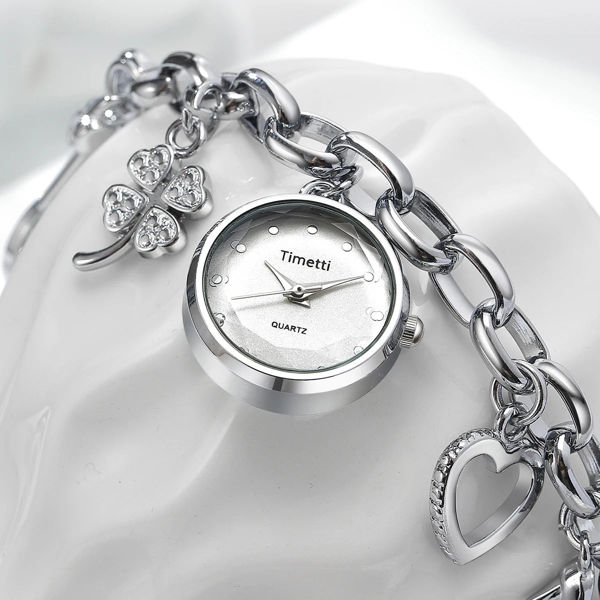 Timetti Charm Bracelet Watch