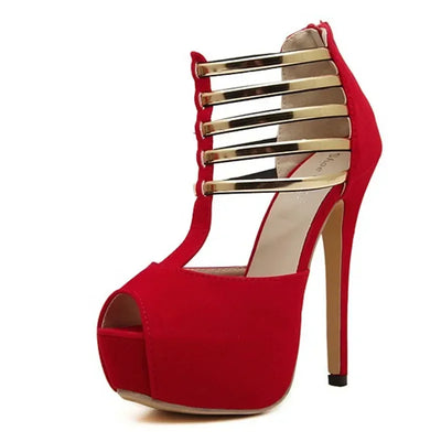 Chloé Stiletto Platform Heels