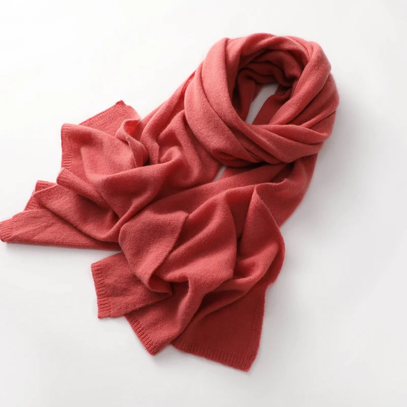Marcella Cashmere Scarf – Soft Knit Winter Wrap