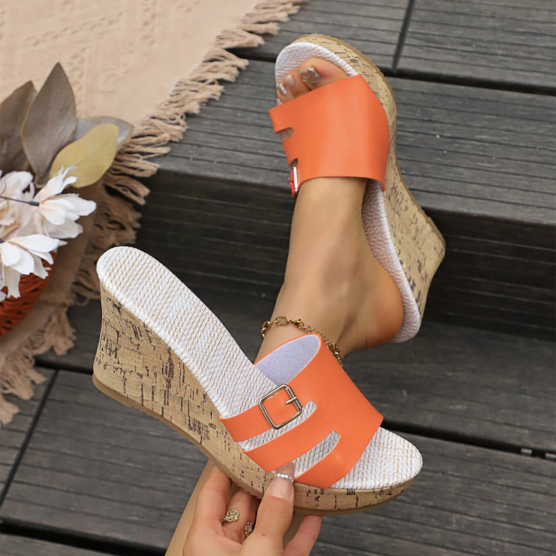 Elara Rivet Style Sandals