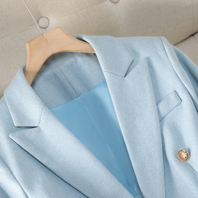 Clara Herringbone Blazer