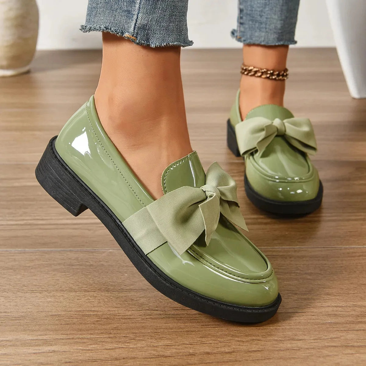 Giulia Patent Loafers