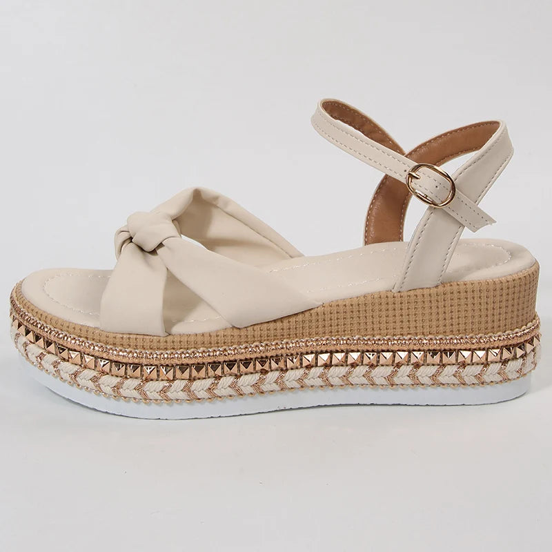 Serena Boho Wedge Sandals