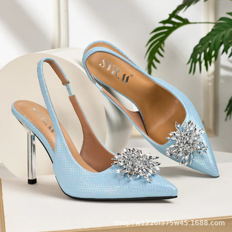 Ysa Pointed Heel Sandals