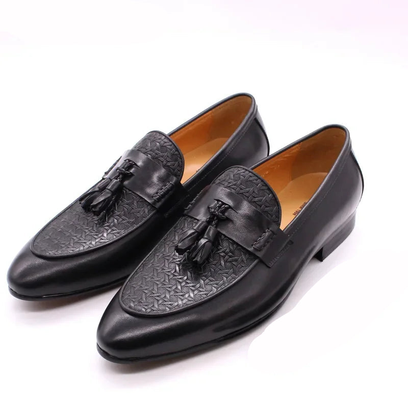 Felix Tassel  Genuine Leather Loafers