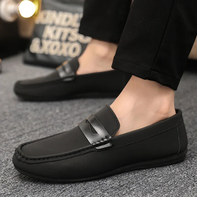 Marco Italian Leather Driving Loafers