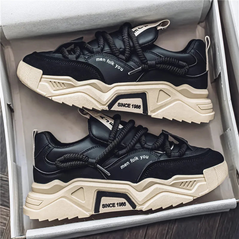 Rocco Leather Low-Top Sneakers