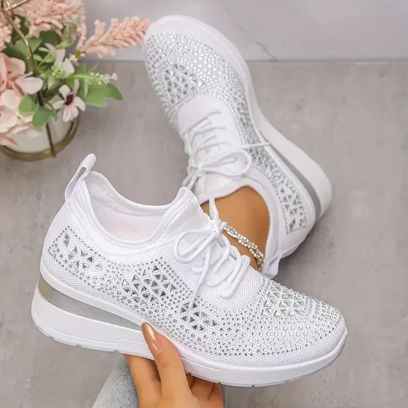 Luma Rhinestone Sneakers