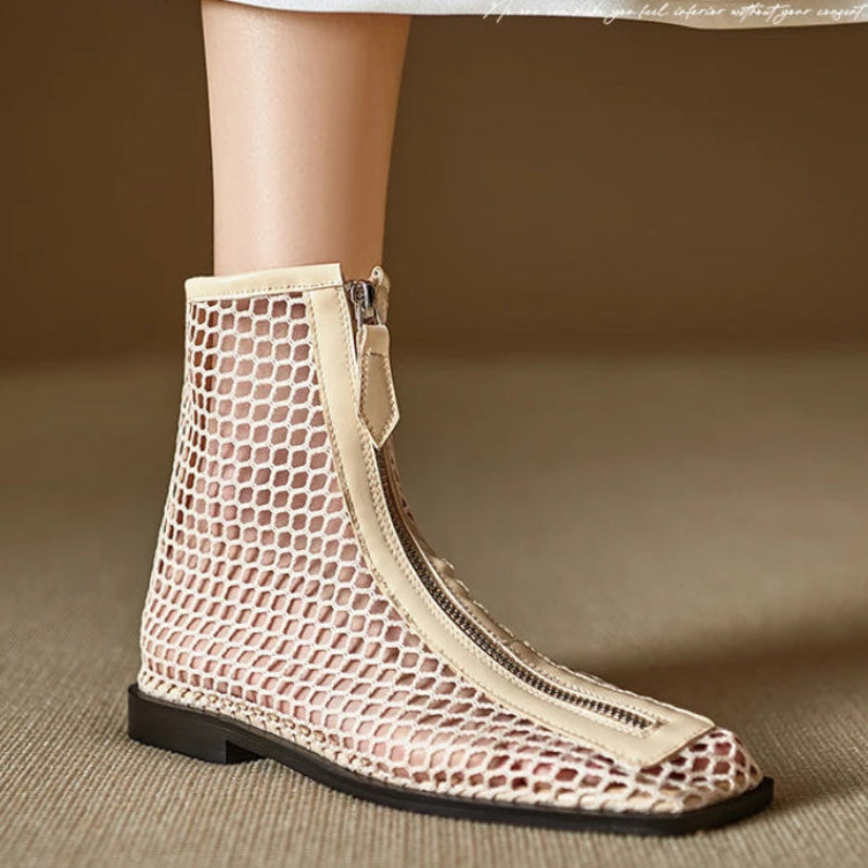 Blaire Square Toe Heel Boots