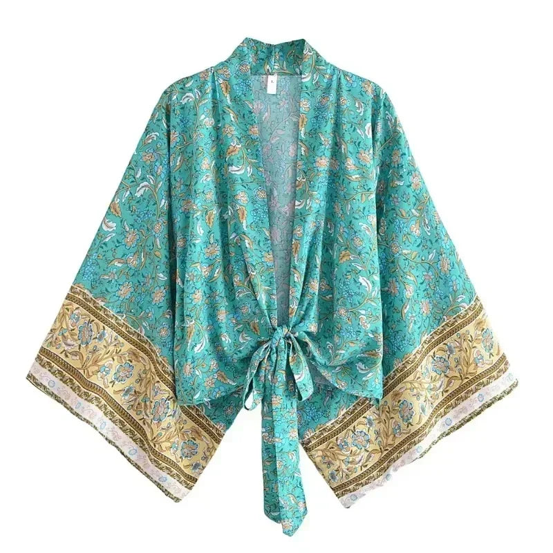 Floral Kimono Blouse