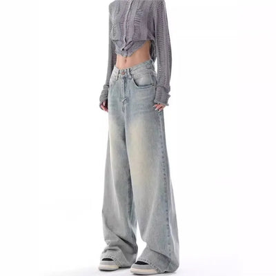 Mira High-Waisted Loose Baggy Jeans