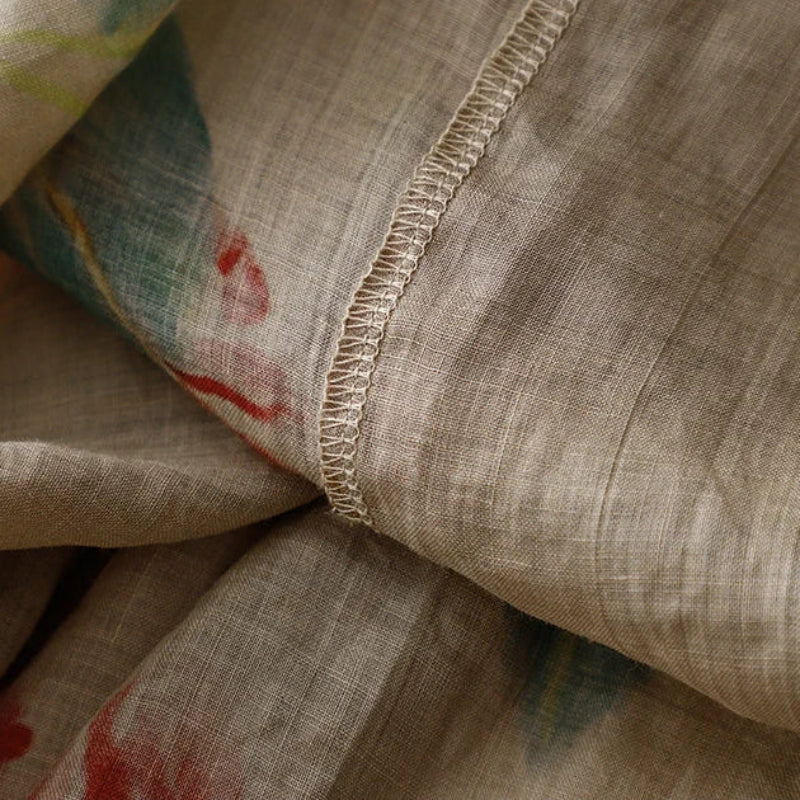 Camellia Linen Blouse