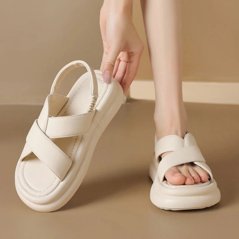 Alina Wedge Sandals – Women’s Orthopedic Platform with Arch Support