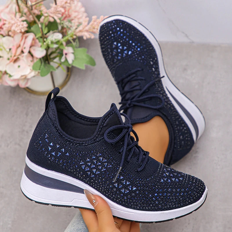 Luma Rhinestone Sneakers