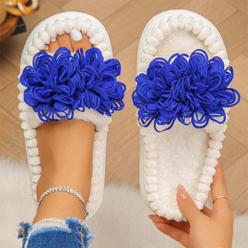 Fiore Plush Slides