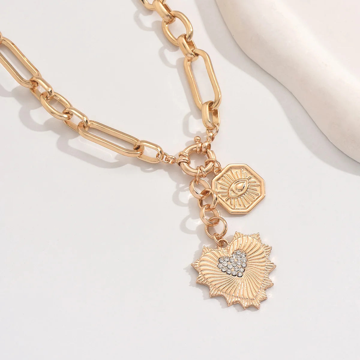 Lucia Gold-Tone Chain Necklace