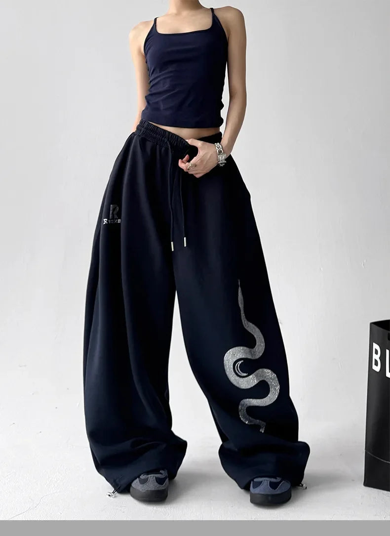 Raven Rhinestone Pants