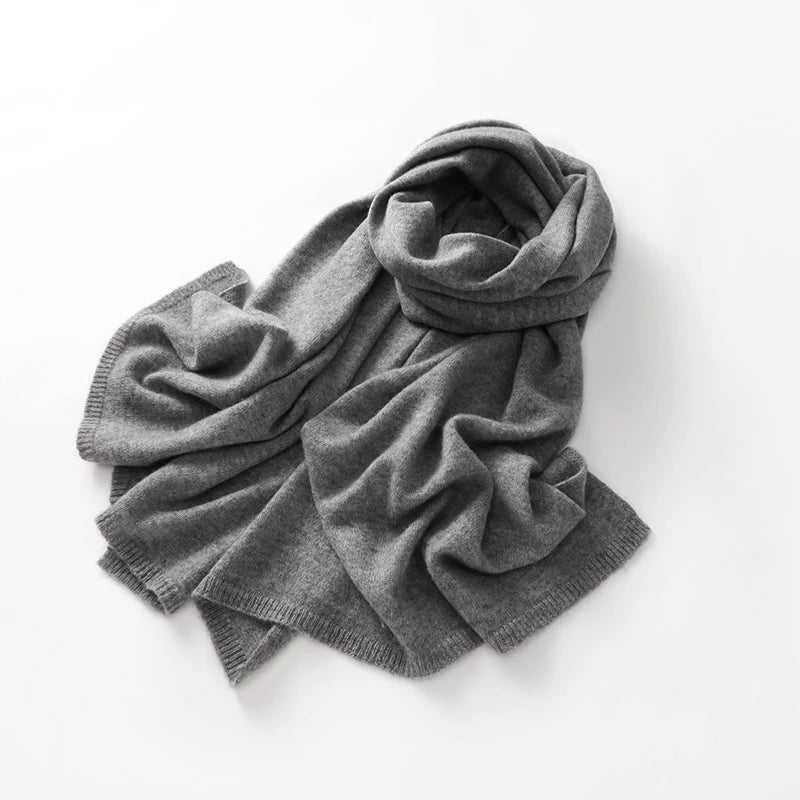 Marcella Cashmere Scarf – Soft Knit Winter Wrap