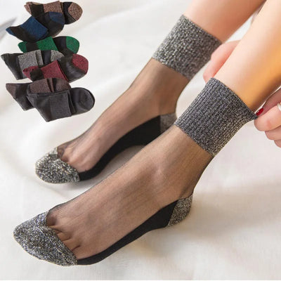 Sheer Spark Socks – Set of 3