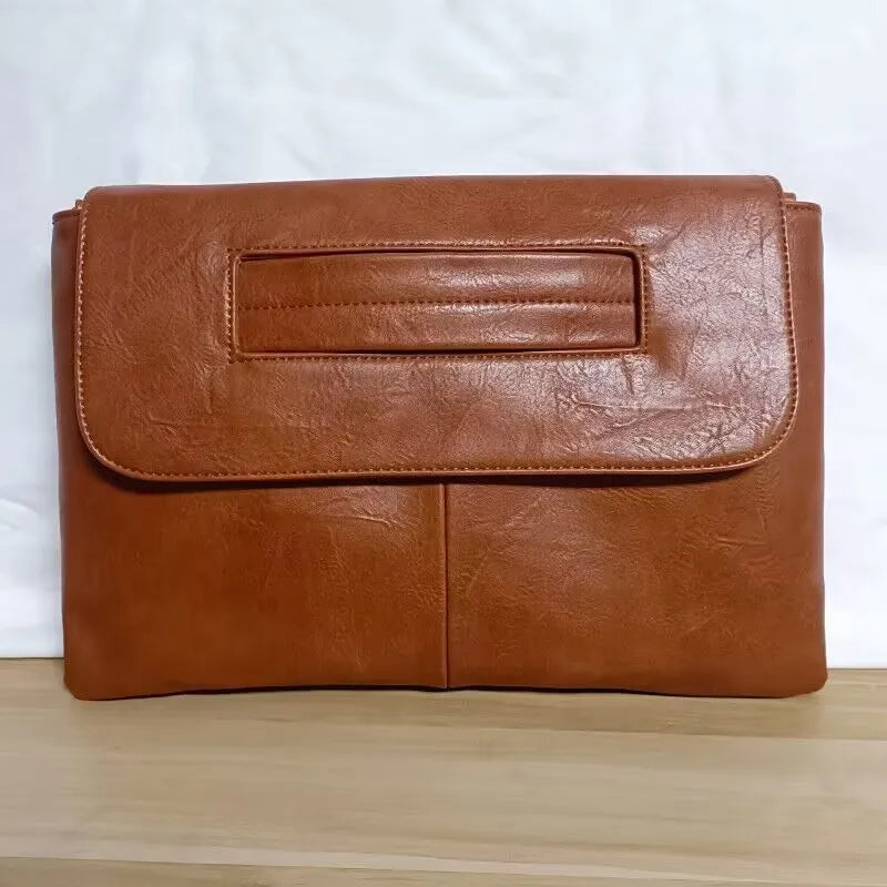 Celeste Soft Leather Clutch