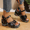 Natalia Crystal Heel Sandals