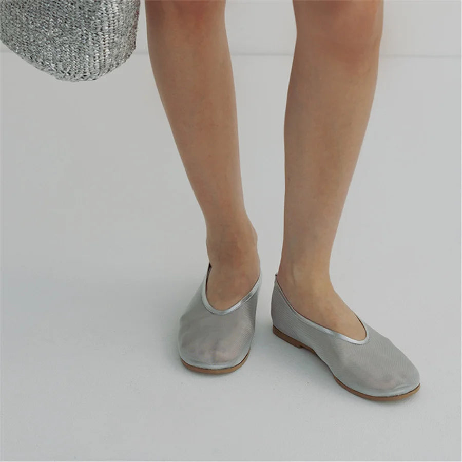 Chloe Mesh Flats
