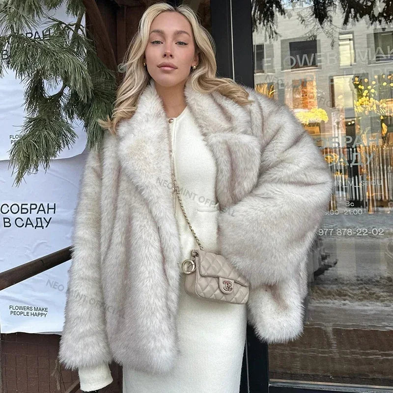 Luma Oversized Fur Coat