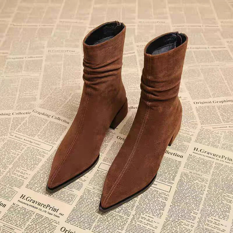 Shaina Platform Ankle Boots