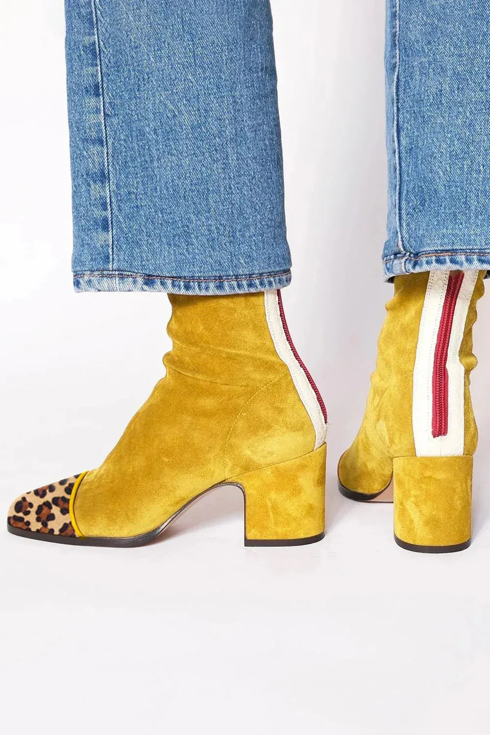 Vittoria Velvet Ankle Boots