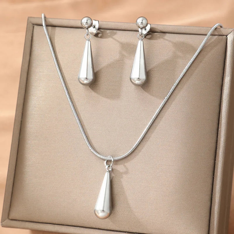 Aria Stainless Steel Jewelry Set