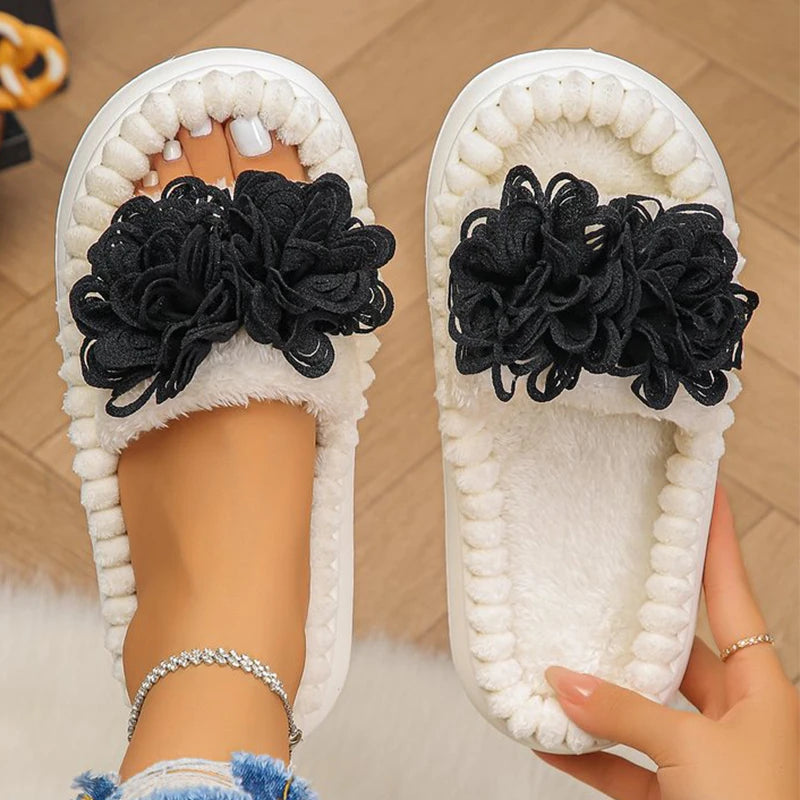 Fiore Plush Slides